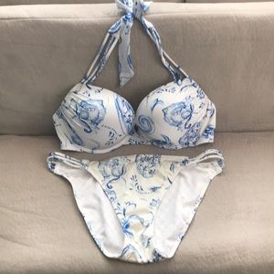 Two Piece Swimming Suit